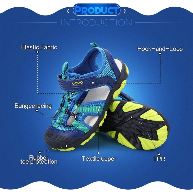 Children Closed-Toe Summer Sport Sandals