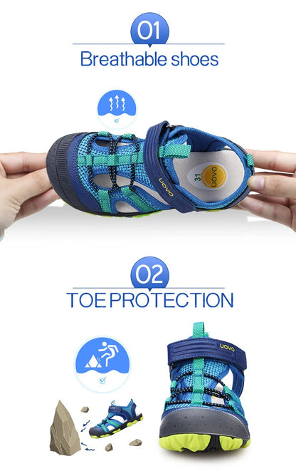 Children Closed-Toe Summer Sport Sandals
