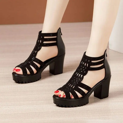 Women’s Open Toe Casual Low Heel Sandals