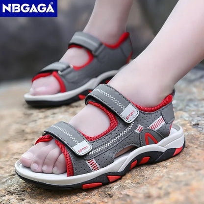 Kids Breathable Closed-Toe Summer Sandals
