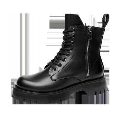 Men’s Leather Winter Ankle Boots Non-Slip