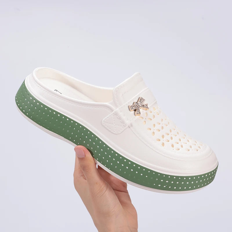 Unisex EVA Closed-Toe Flat Slippers