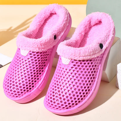 Unisex Winter Cotton Velvet Slippers