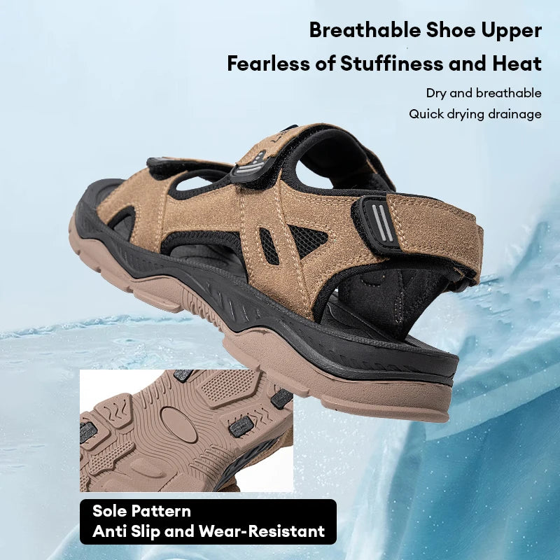 Men’s Summer Breathable Quick-Dry Beach Sandals
