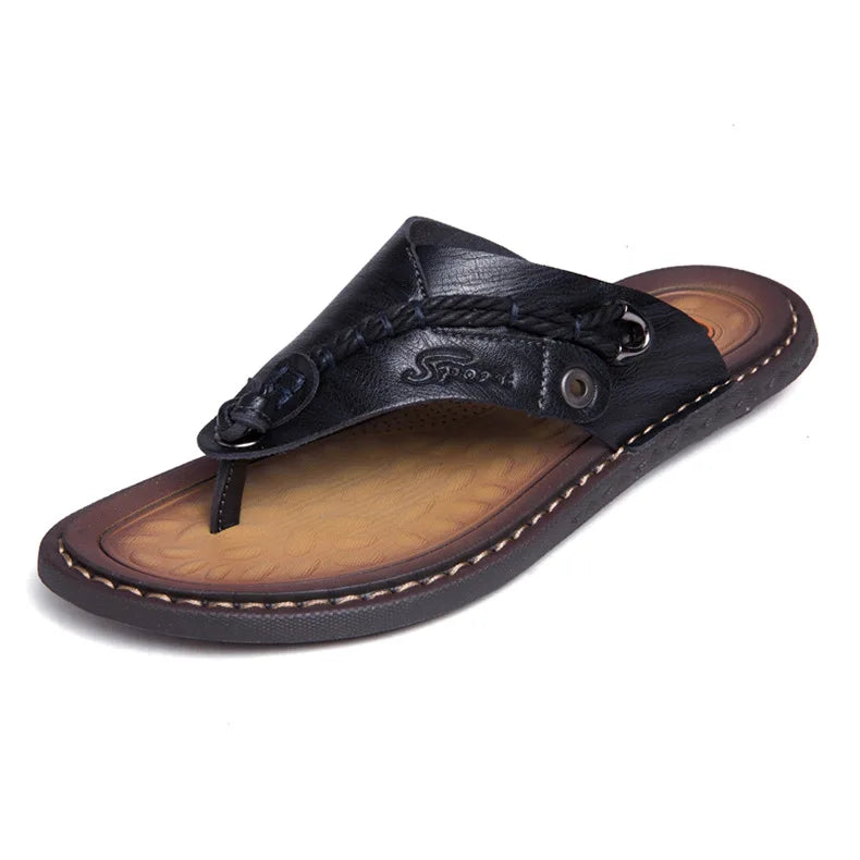 Men Handmade Leather Outdoor Sandals