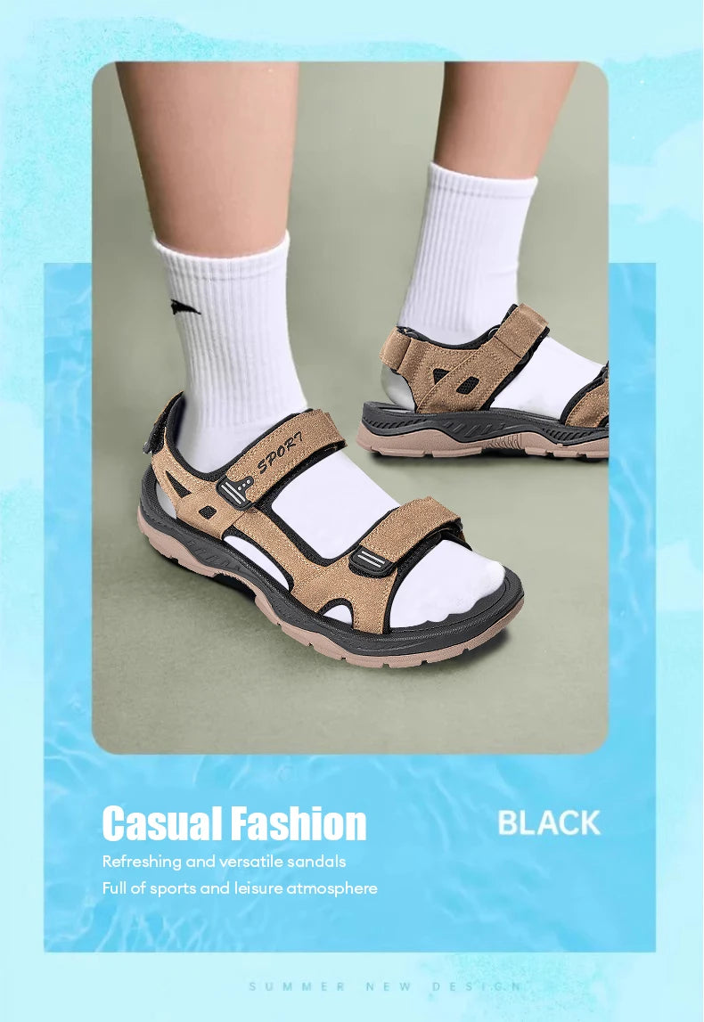 Men’s Summer Breathable Quick-Dry Beach Sandals