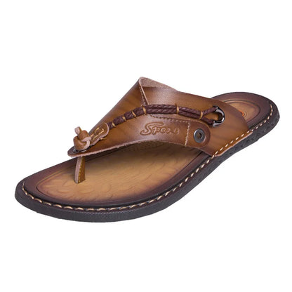 Men Handmade Leather Outdoor Sandals
