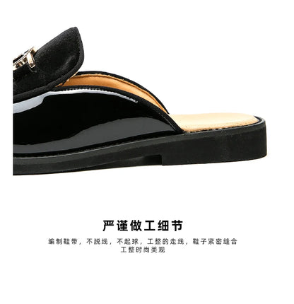 Men’s Leather Casual Slip-On Summer Loafers