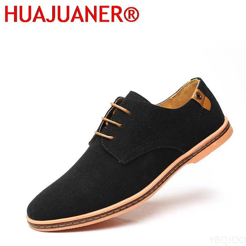 Men’s Suede Leather Oxford Casual Dress Shoes