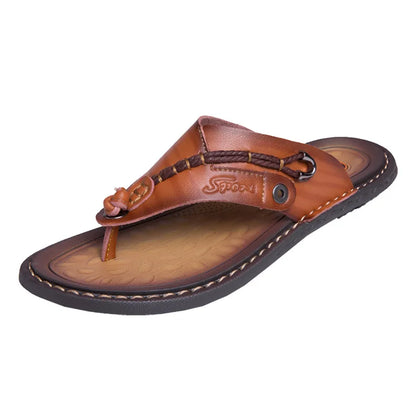 Men Handmade Leather Outdoor Sandals