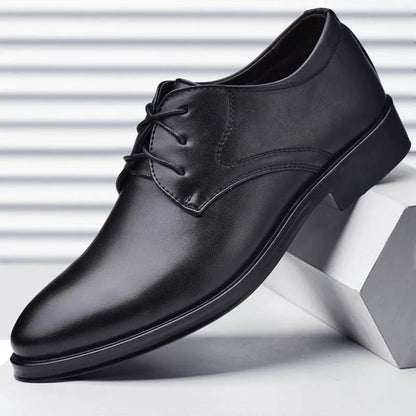 Men’s Large Size Leather Dress Derby Shoes