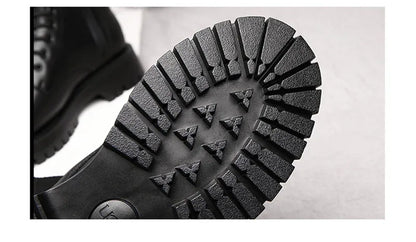 Men’s Leather Winter Ankle Boots Non-Slip