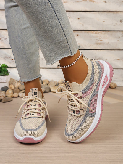 Women’s Summer Casual Two-Tone Sneakers 2026