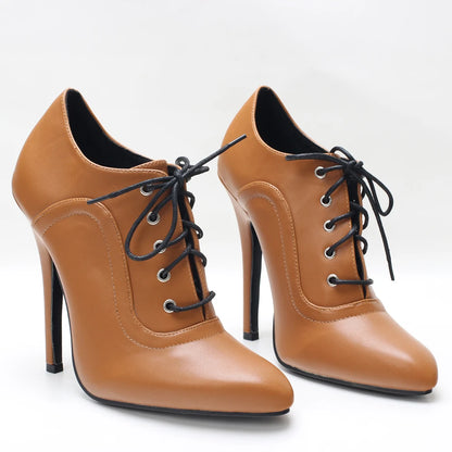Pointed Toe Mary Jane Stiletto Pumps