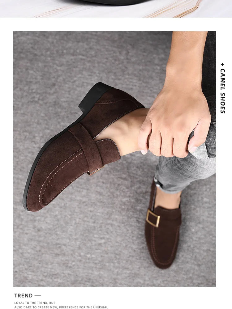 Men’s Leather Designer Formal Loafers Shoes