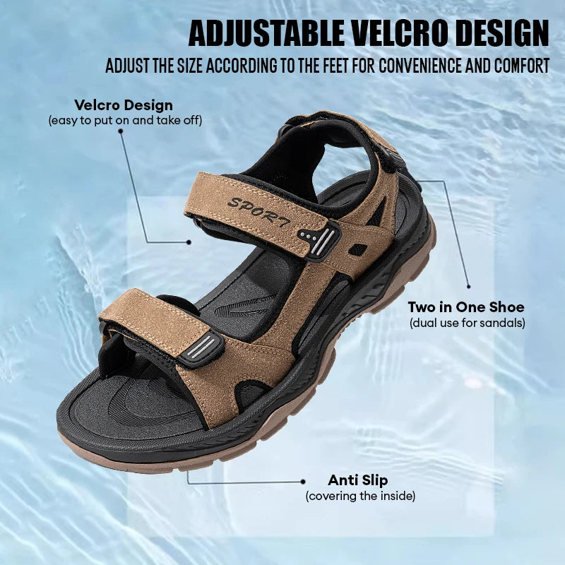 Men’s Summer Breathable Quick-Dry Beach Sandals