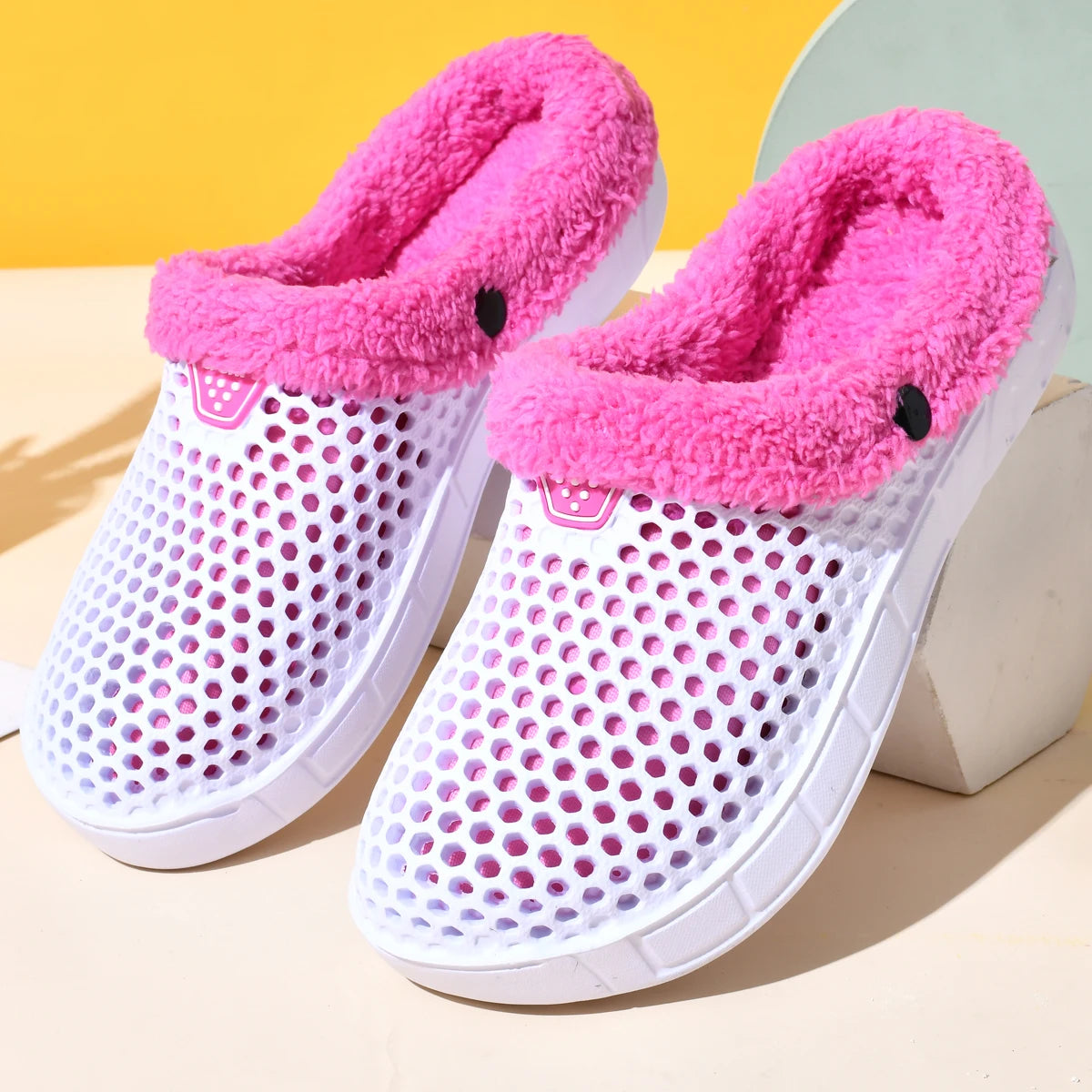 Unisex Winter Cotton Velvet Slippers
