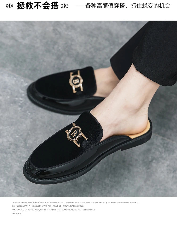 Men’s Leather Casual Slip-On Summer Loafers