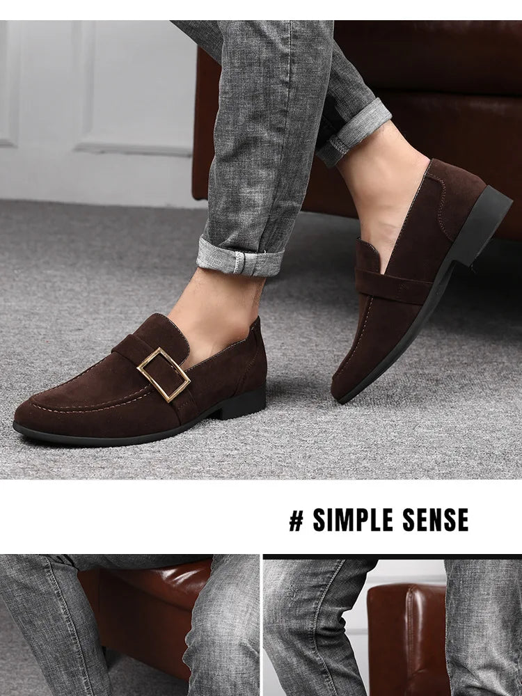 Men’s Leather Designer Formal Loafers Shoes