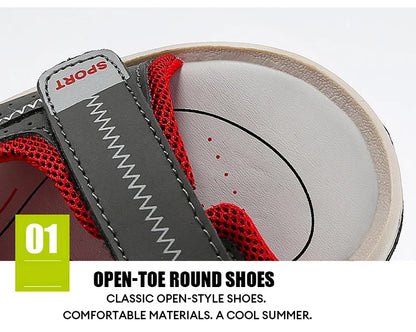 Kids Breathable Closed-Toe Summer Sandals