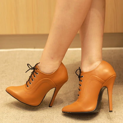 Pointed Toe Mary Jane Stiletto Pumps