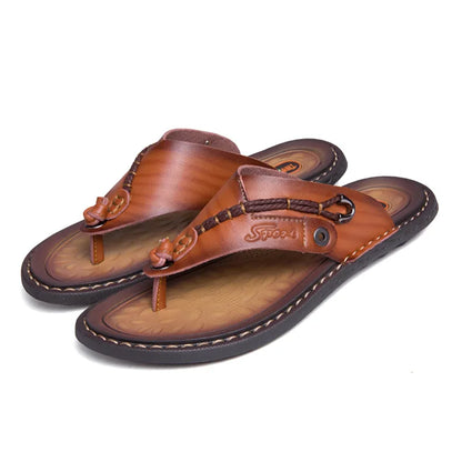 Men Handmade Leather Outdoor Sandals