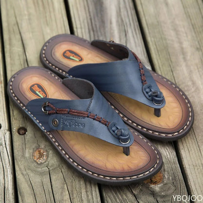 Men Handmade Leather Outdoor Sandals