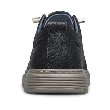 Men’s Leather Casual Oxford Flat Dress Shoes