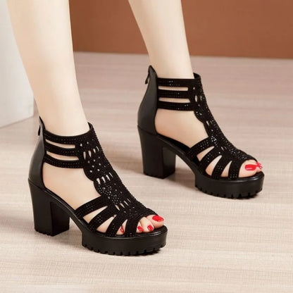 Women’s Open Toe Casual Low Heel Sandals