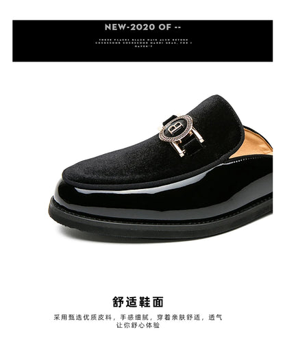 Men’s Leather Casual Slip-On Summer Loafers