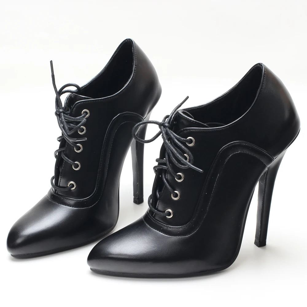 Pointed Toe Mary Jane Stiletto Pumps