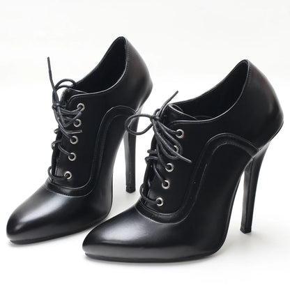 Pointed Toe Mary Jane Stiletto Pumps