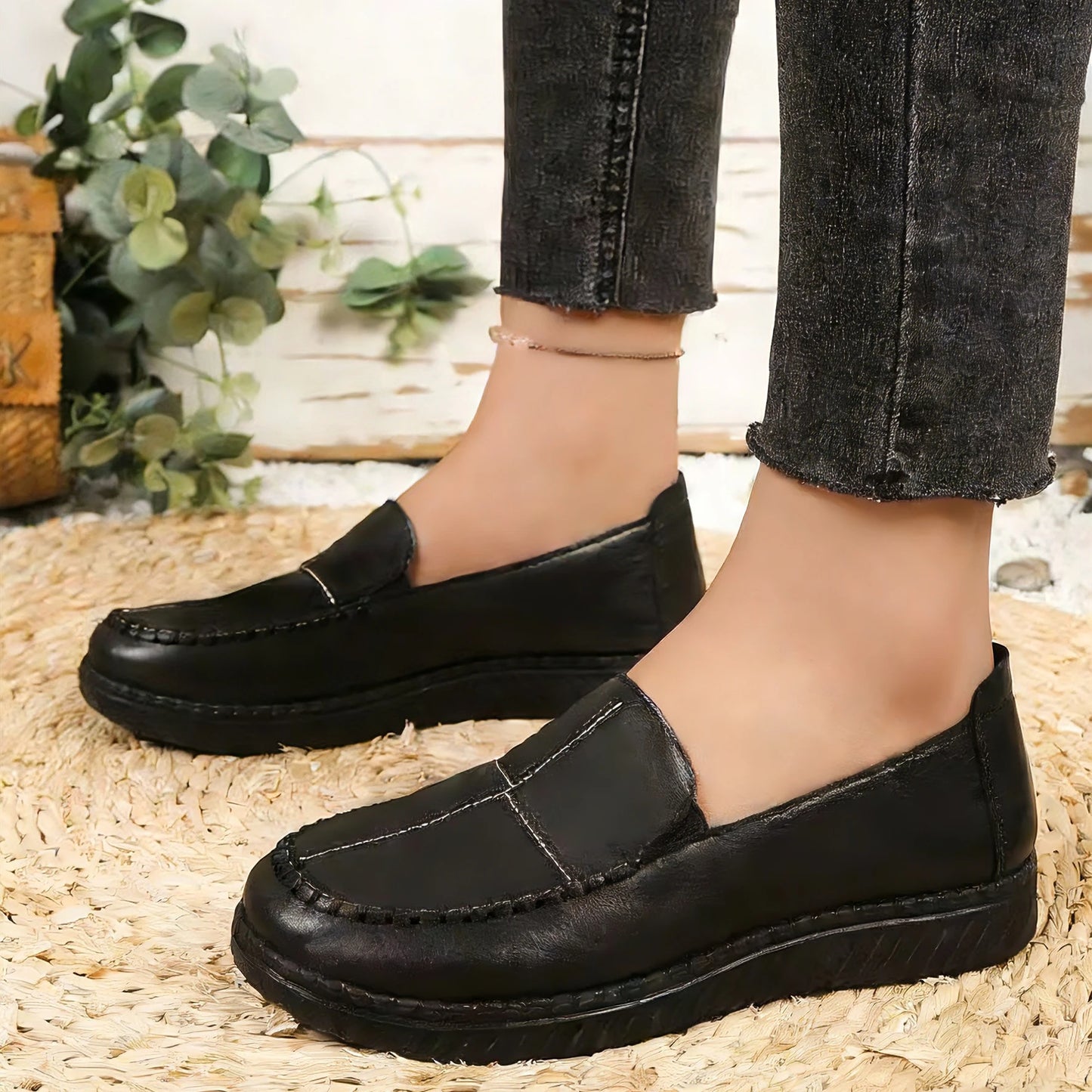 Women’s Lightweight Leather Loafers and Oxfords
