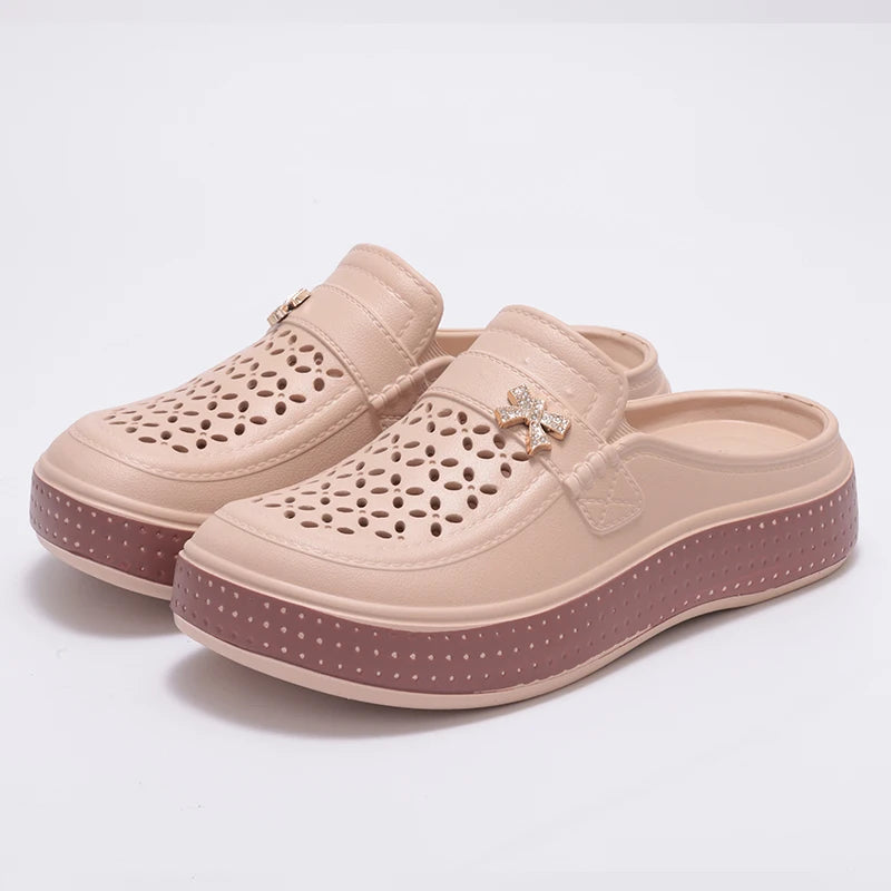 Unisex EVA Closed-Toe Flat Slippers