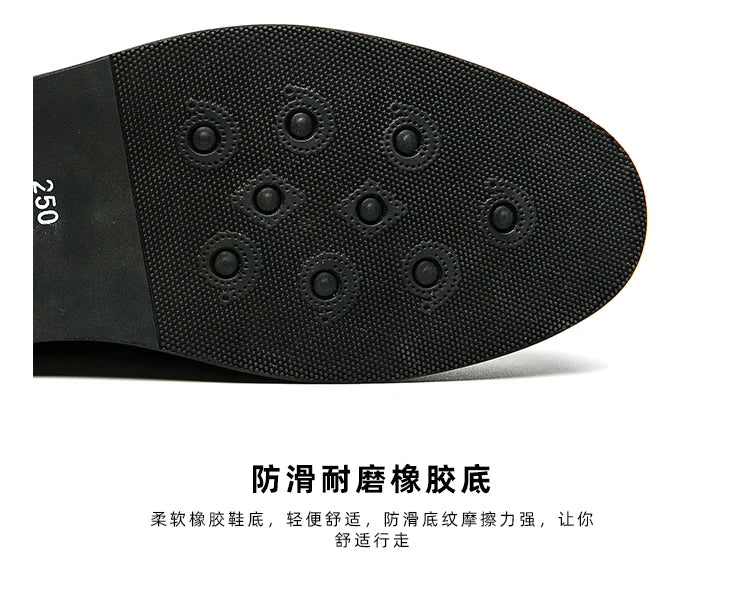 Men’s Leather Casual Slip-On Summer Loafers