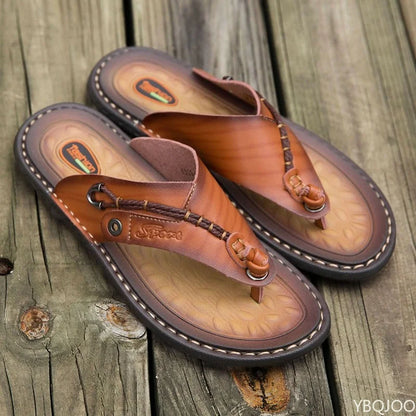 Men Handmade Leather Outdoor Sandals