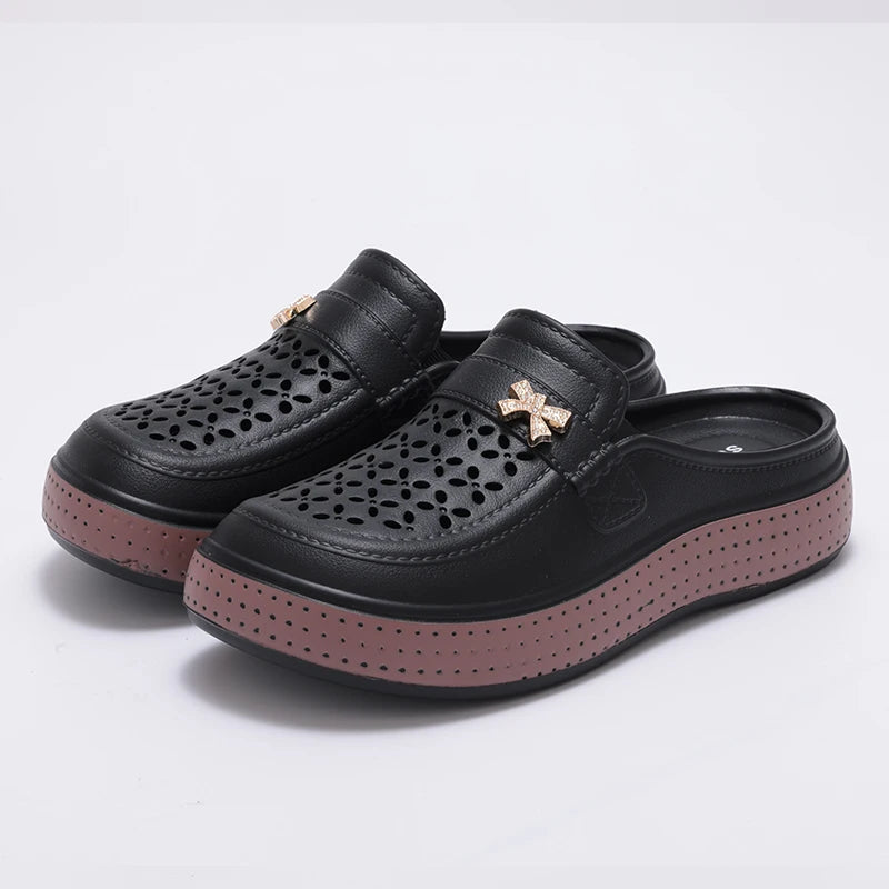 Unisex EVA Closed-Toe Flat Slippers