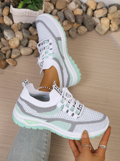 Women’s Summer Casual Two-Tone Sneakers 2026