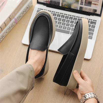Men Casual Leather Oxford Shoes