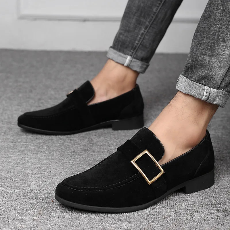 Men’s Leather Designer Formal Loafers Shoes