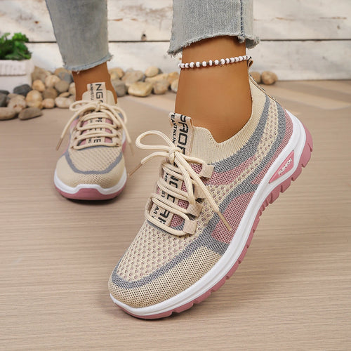 Women’s Summer Casual Two-Tone Sneakers 2026