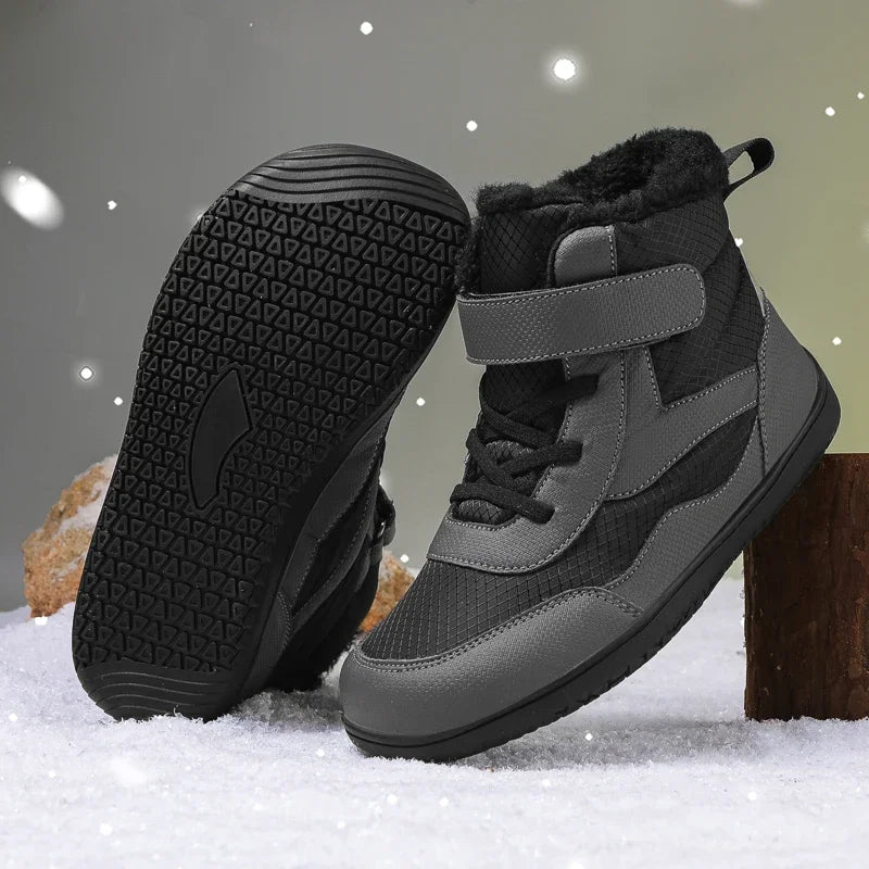 Kids Waterproof Fur-Lined Winter Boots