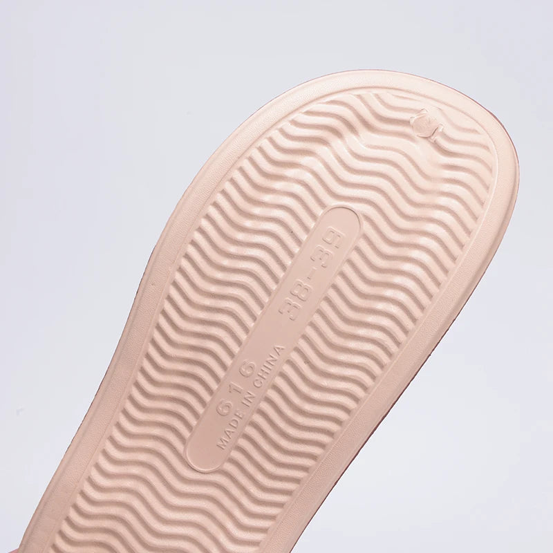 Unisex EVA Closed-Toe Flat Slippers
