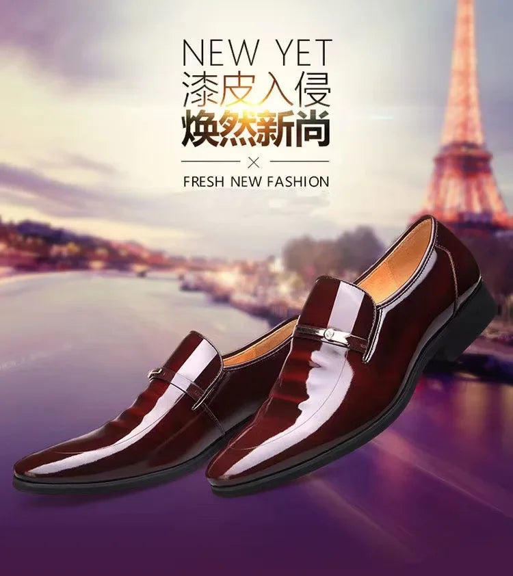 Men’s Luxury Leather Oxford Formal Dress Shoes