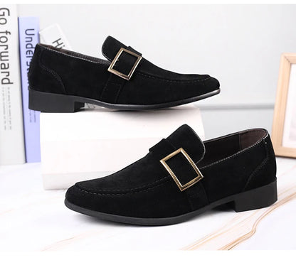 Men’s Leather Designer Formal Loafers Shoes
