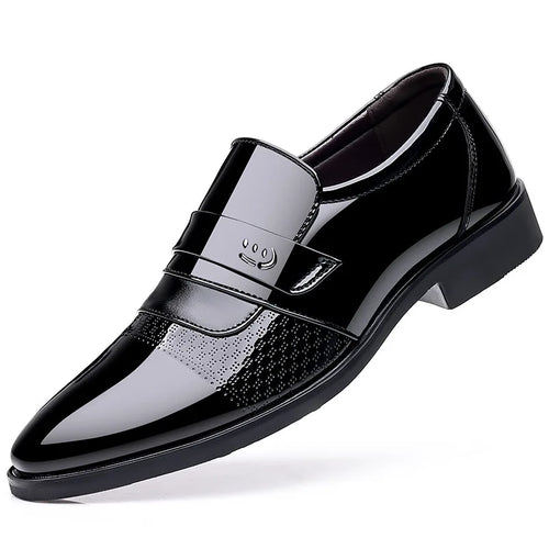 Men’s Luxury Leather Brogue Oxford Dress Shoes