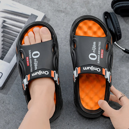 Unisex Summer Massage Soft Casual Slide Sandals