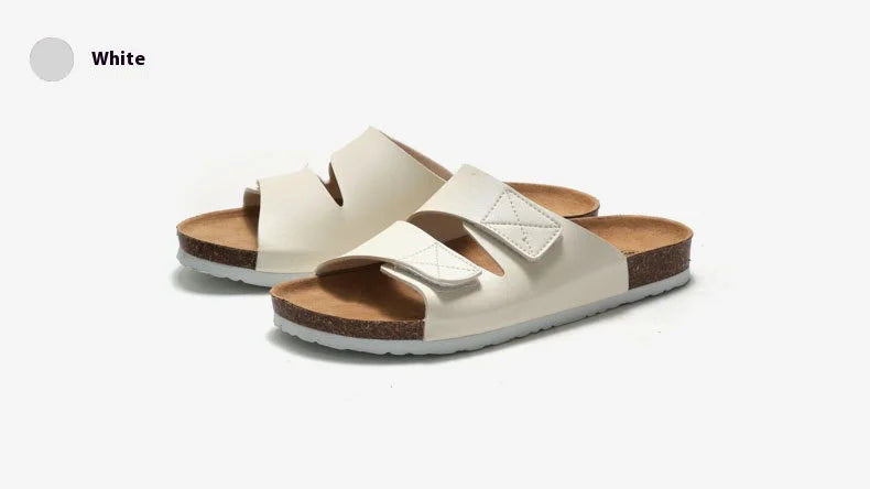 Men’s Cork Footbed Adjustable Strap Sandals
