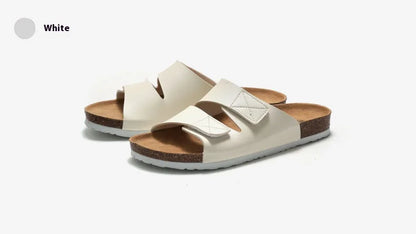 Men’s Cork Footbed Adjustable Strap Sandals