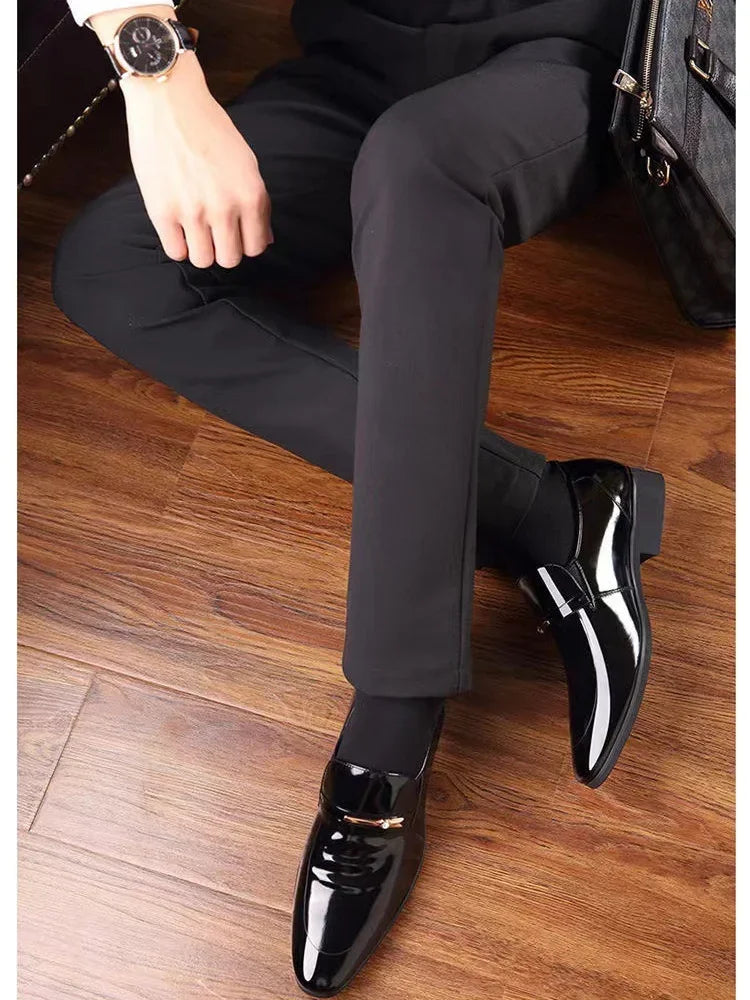 Men’s Luxury Leather Oxford Formal Dress Shoes